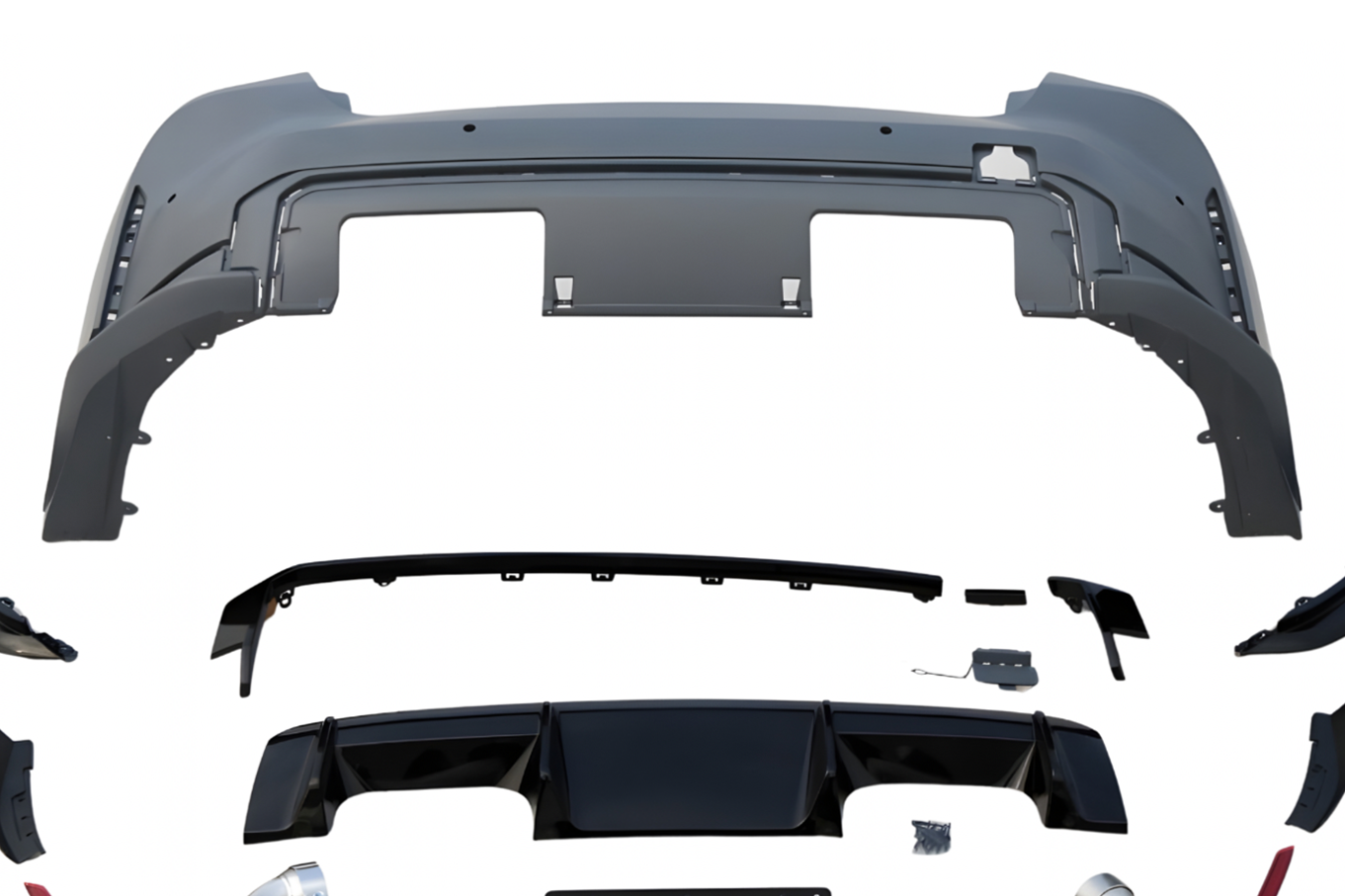 Paragolpes Trasero BMW G20 Look G80 Escape