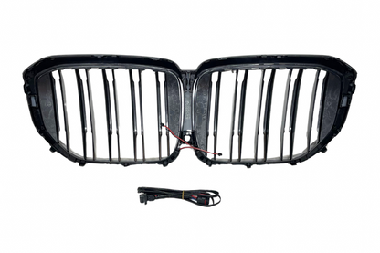 Parrilla BMW G05 X5 LCI LED Negro Brillo
