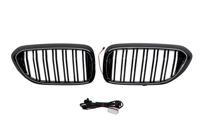 Parrilla BMW G30 / G31 LED Negro Brillo