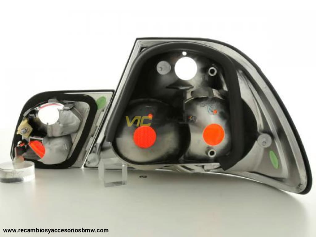 Juego De Luces Traseras Bmw Serie 3 Coupé Tipo E46 97-02 Negro Lights > Rear/tail Lights
