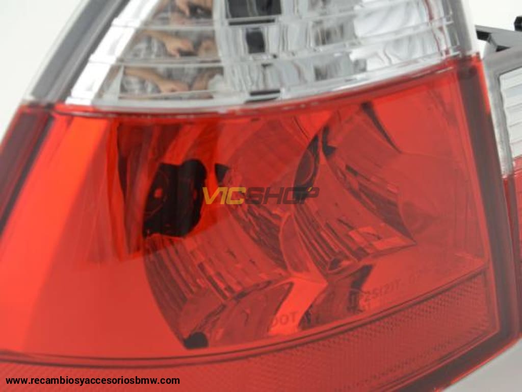 Juego De Luces Traseras Bmw Serie 3 Touring Tipo E46 99-02 Blanco / Rojo Lights > Rear/tail Lights