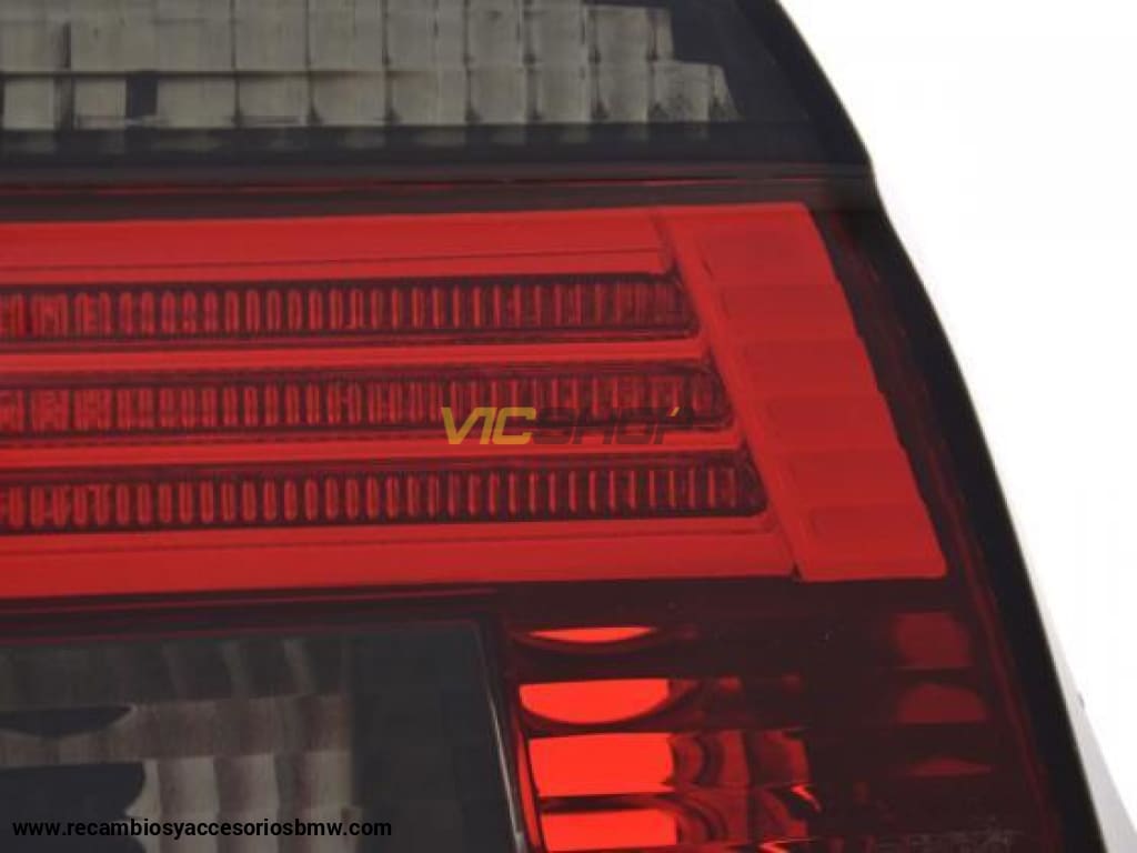 Juego De Luces Traseras Bmw 5-Series E39 Limo 95-00 Rojo / Negro Lights > Rear/tail Lights