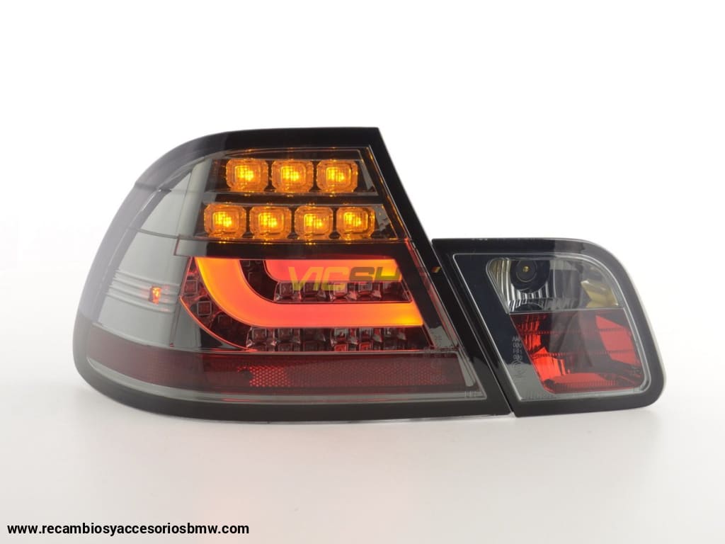 Pilotos Traseros Led Bmw 3Er E46 Coupe Año. 03-07 Negro Lighting Tuning > Taillights