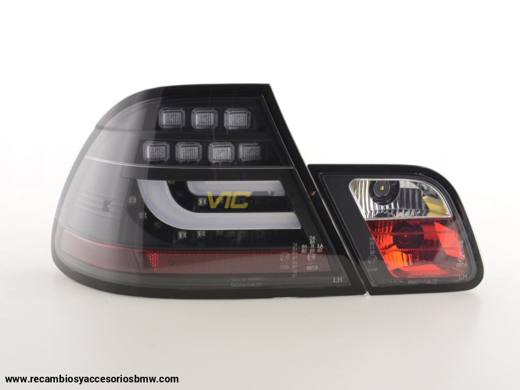 Juego De Luces Traseras Led Bmw Serie 3 E46 Coupe 03-07 Negro Lights > Rear/tail Lights