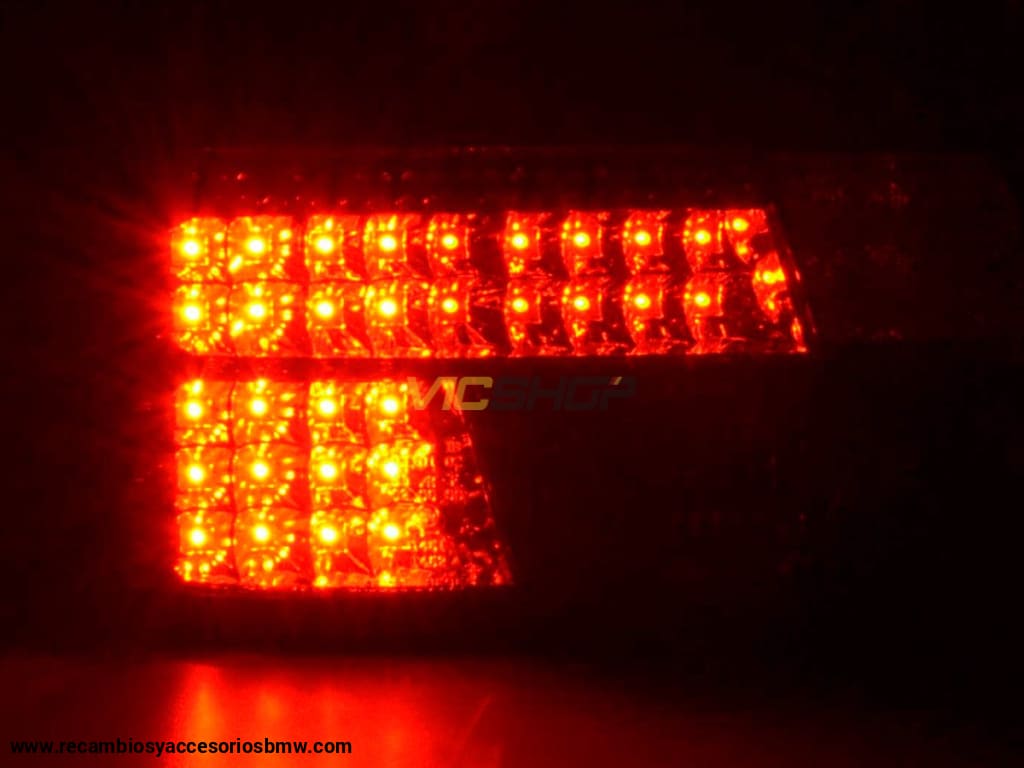 Juego De Luces Traseras Led Bmw Serie 5 Sedán Tipo E39 95-00 Negro Lights > Rear/tail Lights