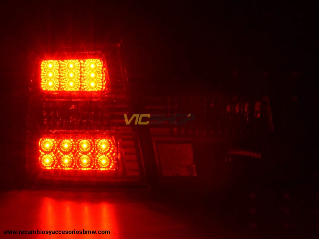 Juego De Luces Traseras Led Bmw Serie 5 Tipo E34 88-94 Cromo Lights > Rear/tail Lights