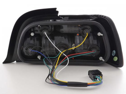 Pilotos traseiros da BMW 3 E36 Cupé 92-98 Series, Chrome