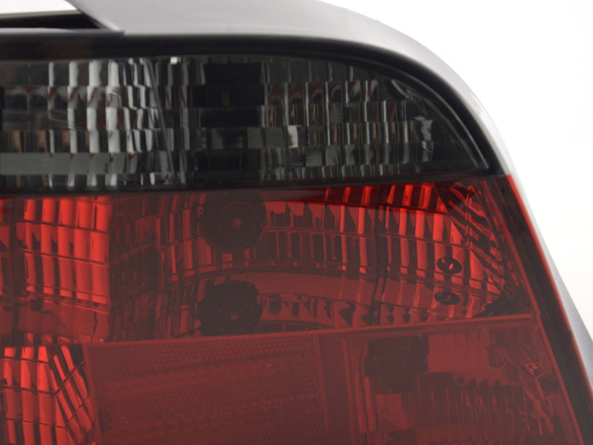 BMW Piloti posteriori 7 E38 95-02 rosso/nero