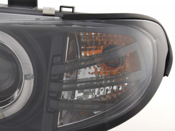 Faros delanteros delanteros BMW Serie 3 E46 Berlina/Touring 02-05 negro
