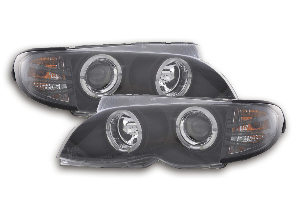 Faros delanteros delanteros BMW Serie 3 E46 Berlina/Touring 02-05 negro