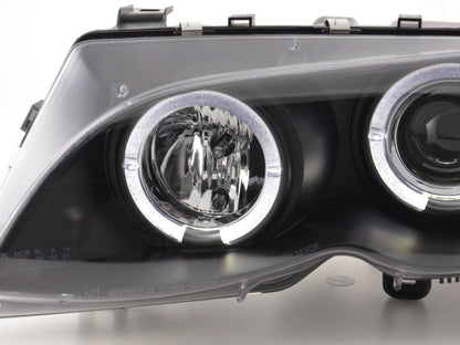 Faróis dianteiros BMW Série 3 E46 Sedan / Touring 02-05 Preto