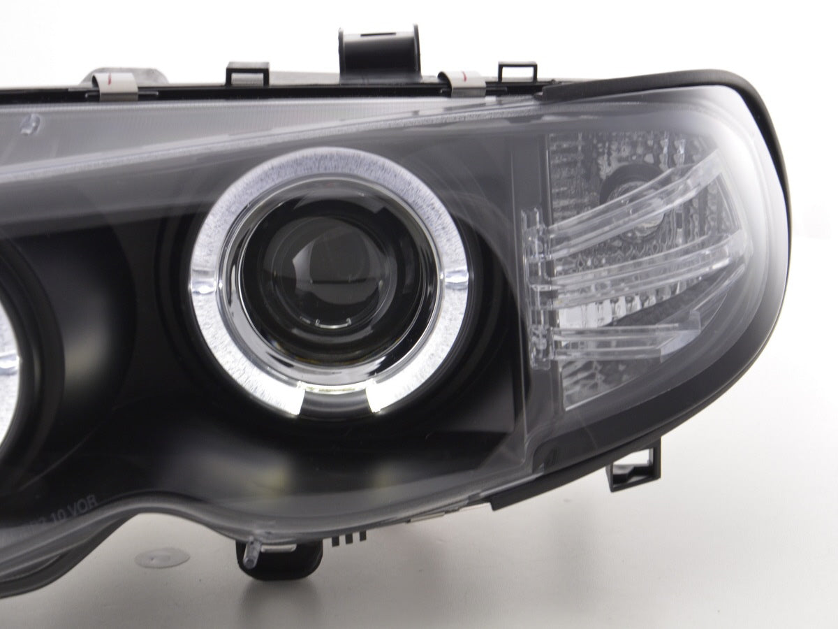 Faróis dianteiros BMW Série 3 E46 Sedan / Touring 02-05 Preto