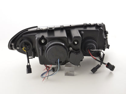 Faróis dianteiros BMW Série 3 E46 Sedan / Touring 02-05 Preto