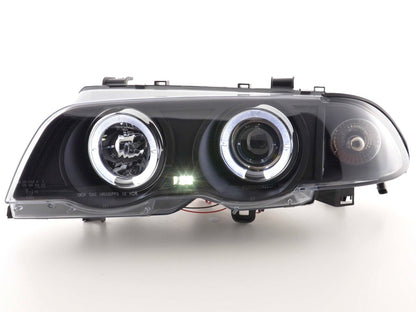 Juego De Faros Delanteros Bmw Serie 3 Limo Tipo E46 98-01 Negro Lights > Headlights