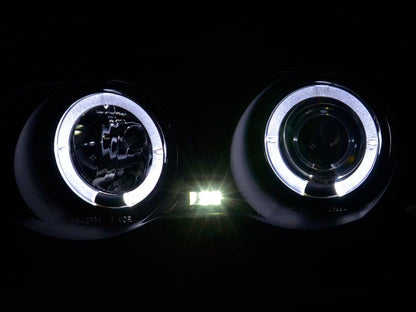 Juego De Faros Delanteros Bmw Serie 3 Limo Tipo E46 98-01 Negro Lights > Headlights
