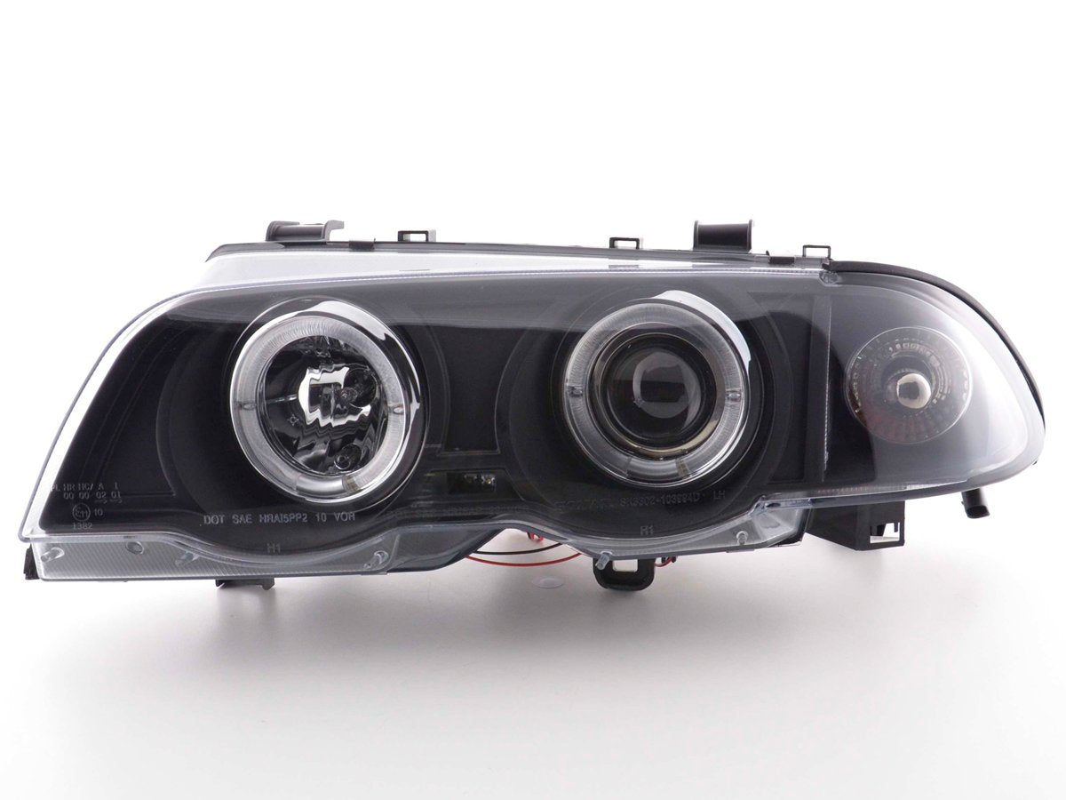 Juego De Faros Delanteros Bmw Serie 3 Limo Tipo E46 98-01 Negro Lights > Headlights