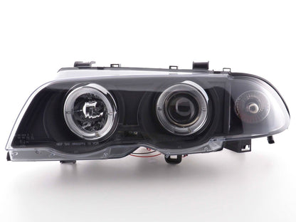 Juego De Faros Delanteros Bmw Serie 3 Limo Tipo E46 98-01 Negro Lights > Headlights