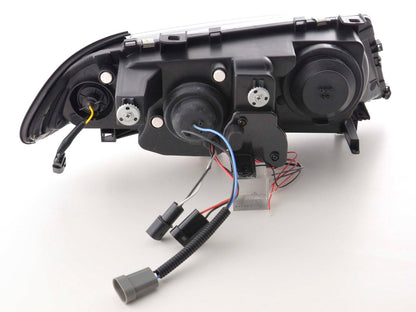 Juego De Faros Delanteros Bmw Serie 3 Limo Tipo E46 98-01 Negro Lights > Headlights