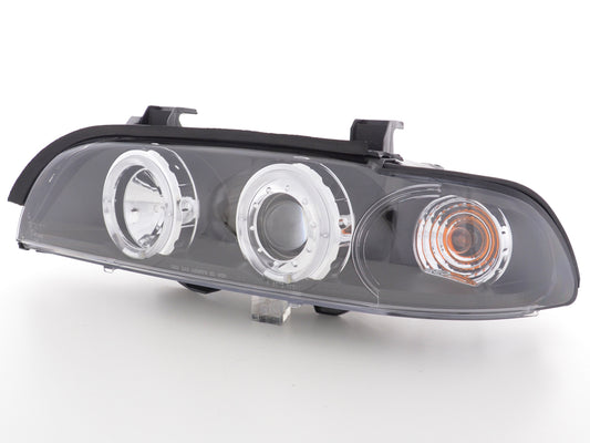 Faros delanteros delanteros BMW Serie 5 E39 95-00 negro