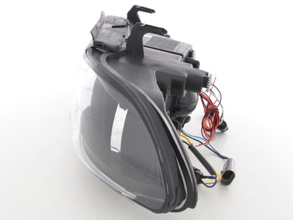 Faros delanteros delanteros BMW Serie 5 E39 95-00 negro