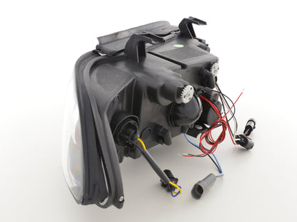 Faros delanteros delanteros BMW Serie 5 E39 95-00 negro