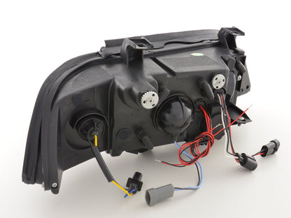 Faros delanteros delanteros BMW Serie 5 E39 95-00 negro