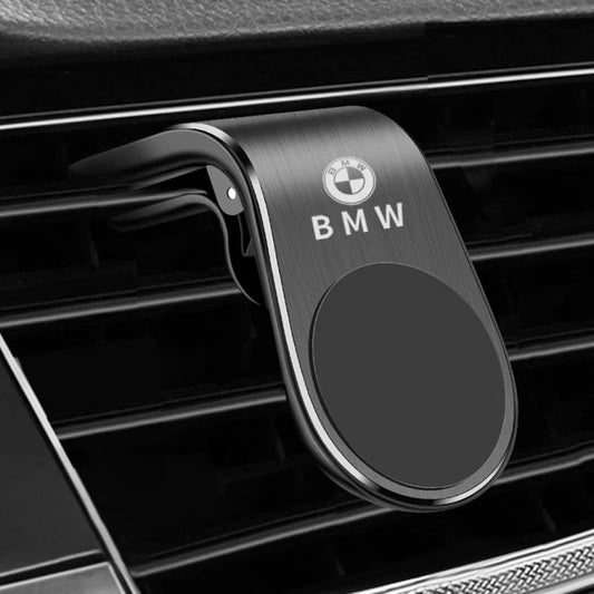 Soporte Universal Elegante Para Móviles Bmw - Seguridad Y Estilo En Tu Conducción Negro