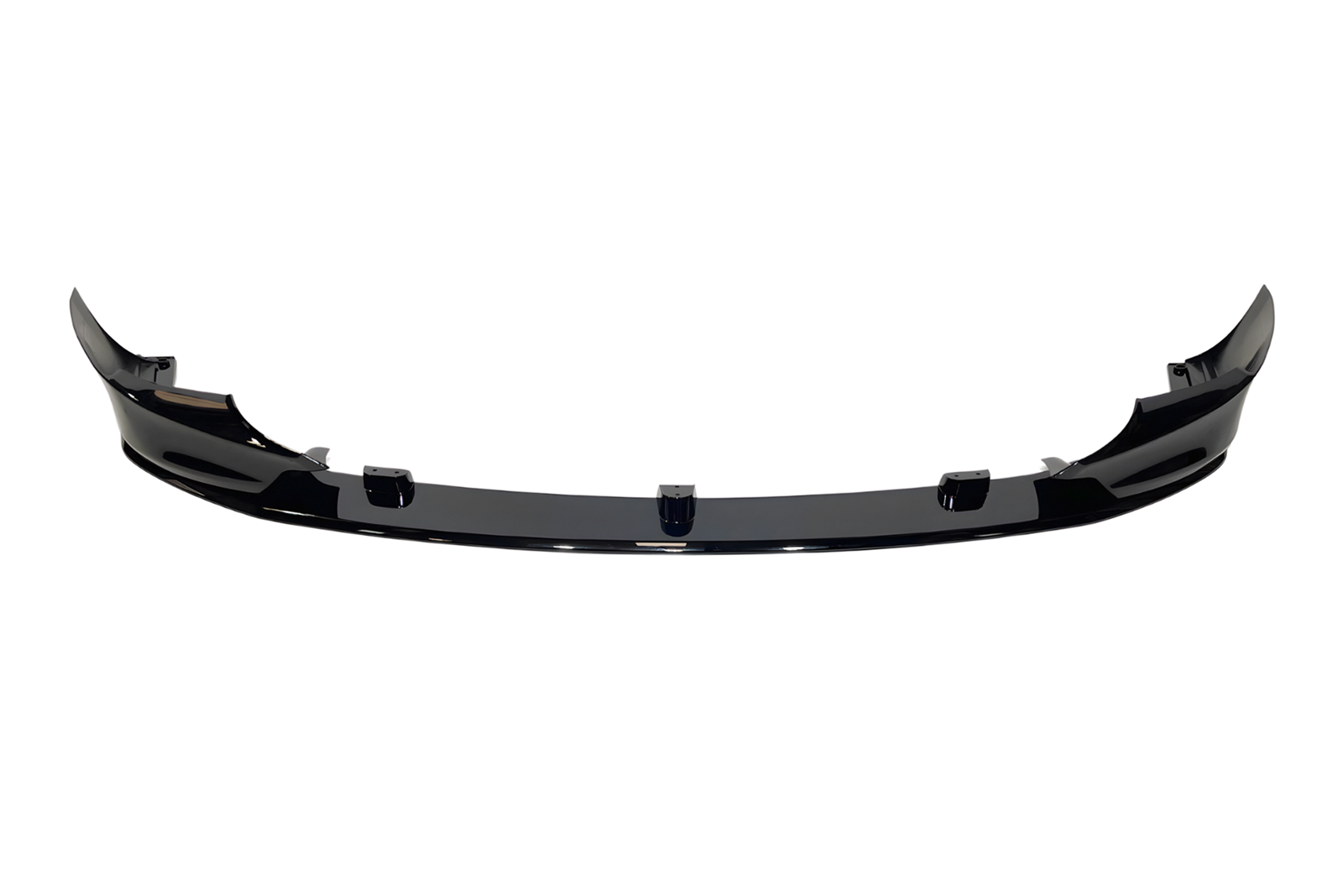 Spoiler Delantero BMW E60 / E61 Look M-Tech II Negro Brillo