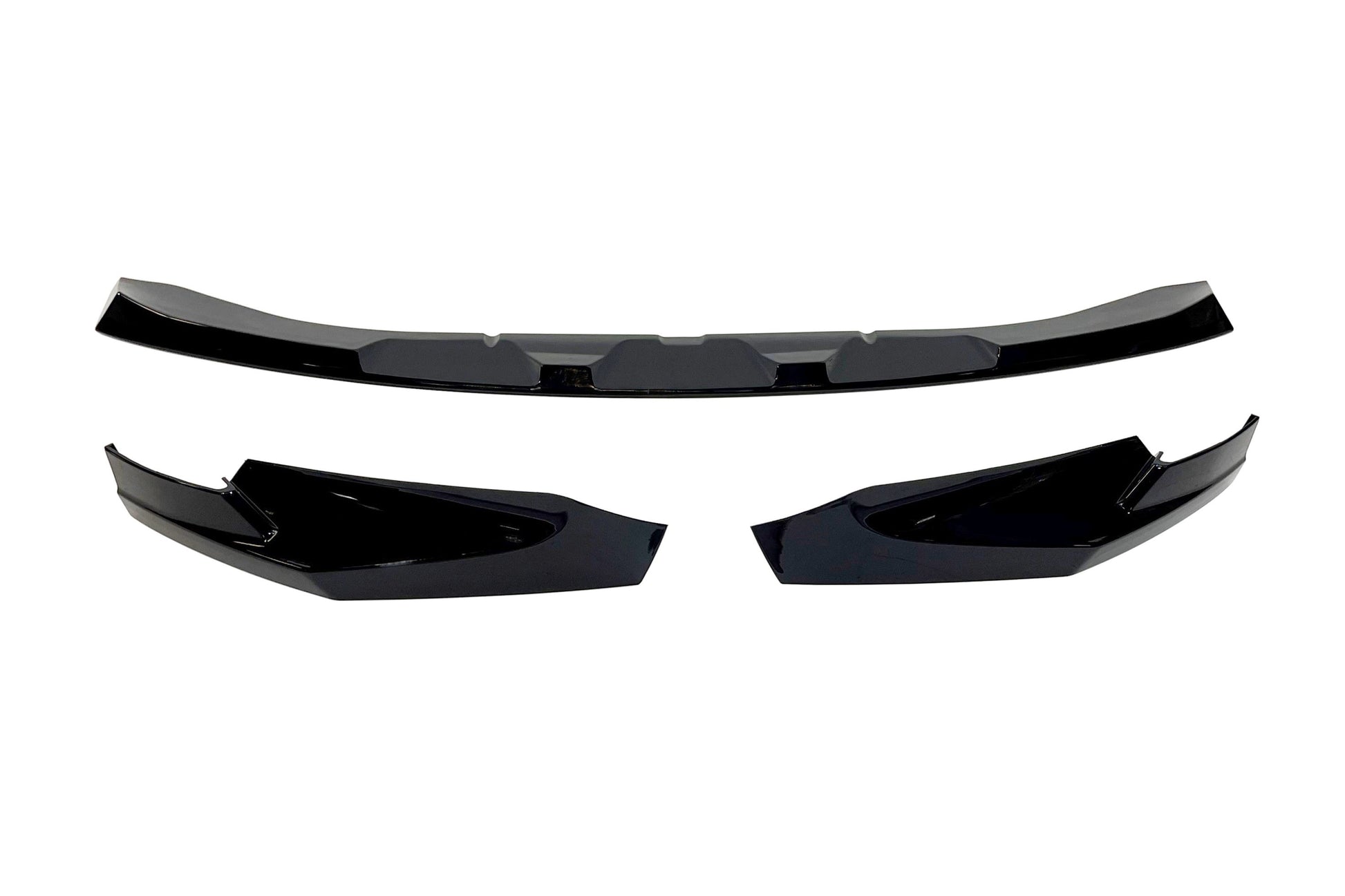 Spoiler Delantero BMW G80 Look M Performance Negro Brillo
