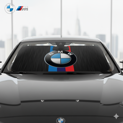 Parasol Plegable 130x70cm para BMW – Protección Solar con Diseños Exclusivos