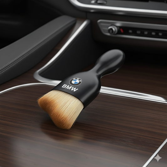 Cepillo de Detallado BMW – Limpieza Profesional y Precisa para Interiores (Logo BMW o ///M)