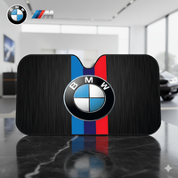 Guarda-Sol Dobrável 130x70cm para BMW – Proteção Solar com Designs Exclusivos