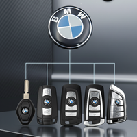 Emblema adhesivo logo BMW para las llaves originales de BMW. Original BMW