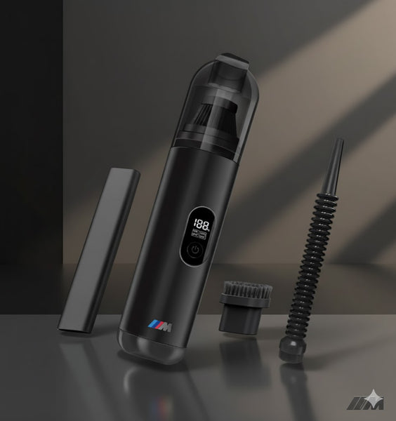 Aspirador Inalámbrico para BMW – Potente Aspirador de Coche 2 en 1 con Soplador, 20000 Pa, Recargable por USB-C