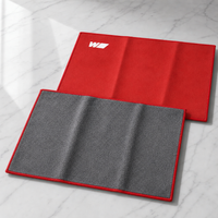 Paño microfibra para BMW M rojo y gris