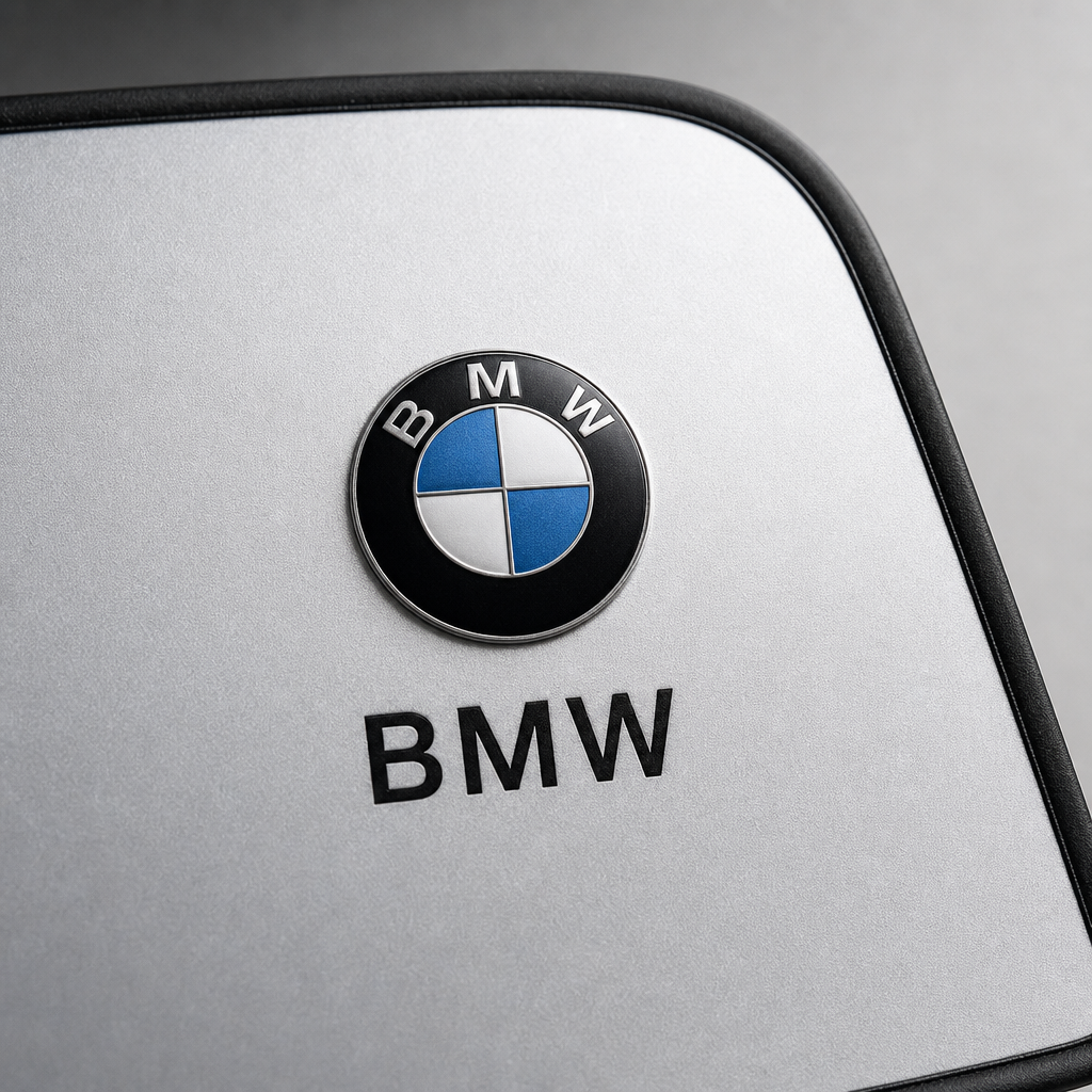 Parasol Ventana BMW Set 4 Laterales - detalle_logo Escena 2