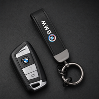 Llavero BMW 50 Aniversario Negro con Aro Metálico