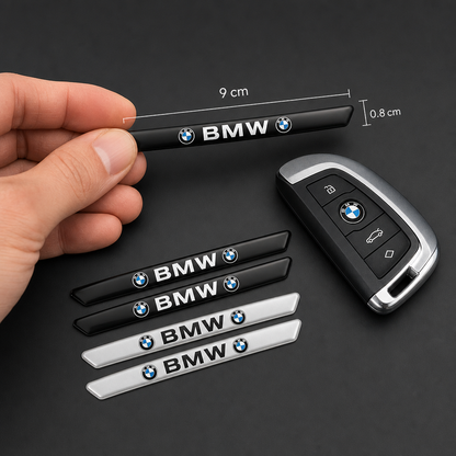 Adhesivos embellecedores para llantas BMW set 4 - comparativa_tamano Escena 5