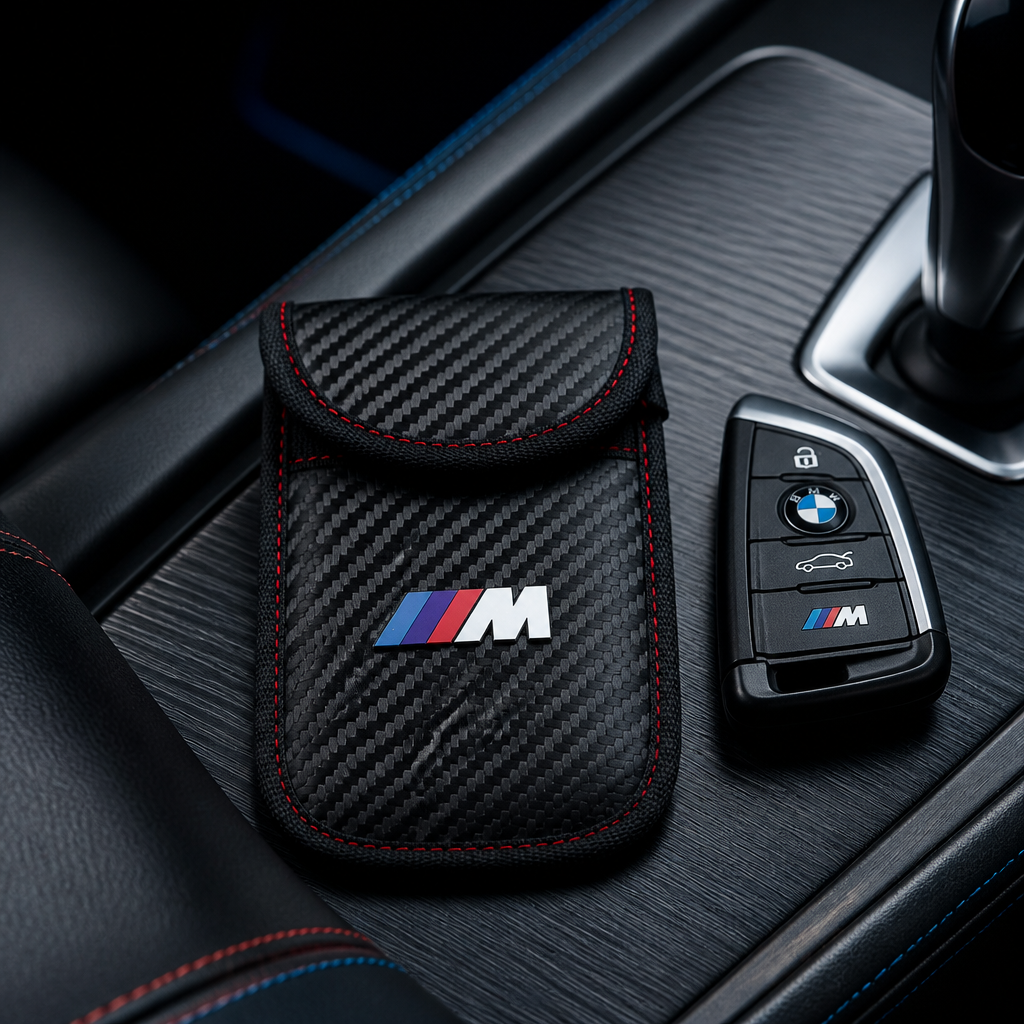 Funda para Llave BMW M con Solapa y Anilla Interior - lifestyle_objeto Escena 6