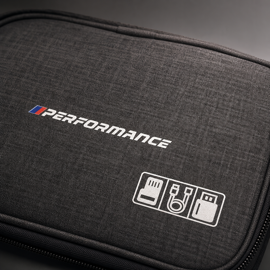Organizador Performance BMW para Accesorios de Coche - detalle_logo