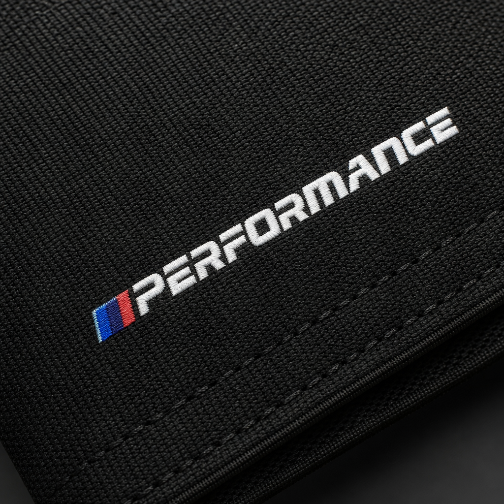 Recambios BMW Cartera M Performance con Cremallera - detalle_logo Escena 2