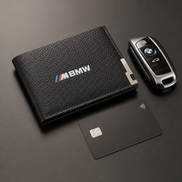 Cartera BMW M Negra Plegable con Tarjetero