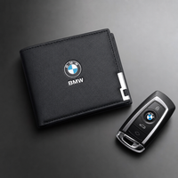 Cartera BMW Negra Plegable para Tarjetas y Billetes