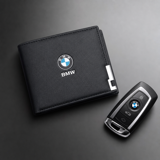 Cartera BMW Negra Plegable para Tarjetas y Billetes - comparativa_tamano Escena 5