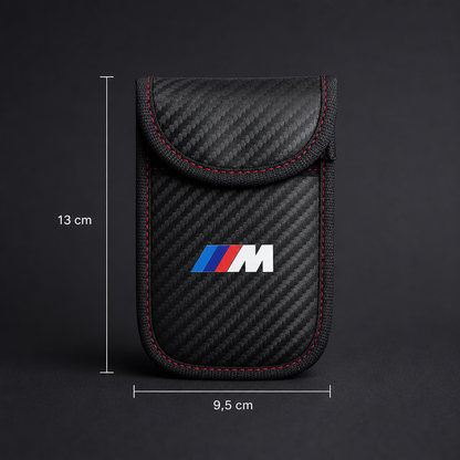 Funda para Llave BMW M con Solapa y Anilla Interior - comparativa_tamano Escena 4