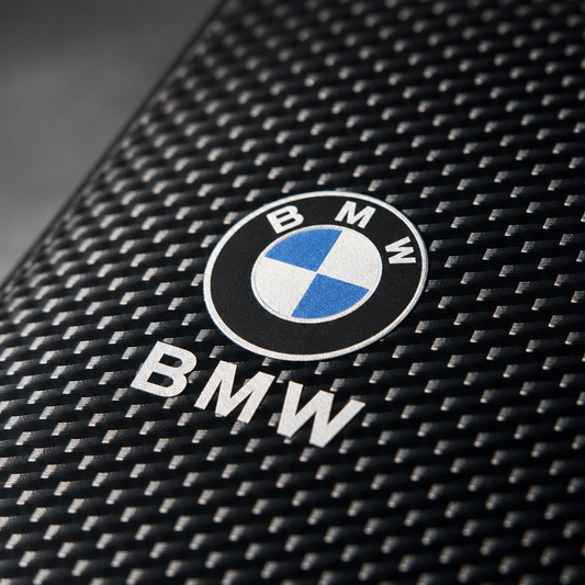 Recambios BMW Cartera Plegable Fibra Carbono - detalle_logo