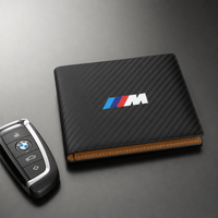Cartera BMW M Efecto Fibra Carbono con Monedero