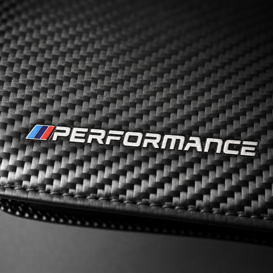 Tarjetero Performance para BMW con cremallera - detalle_logo