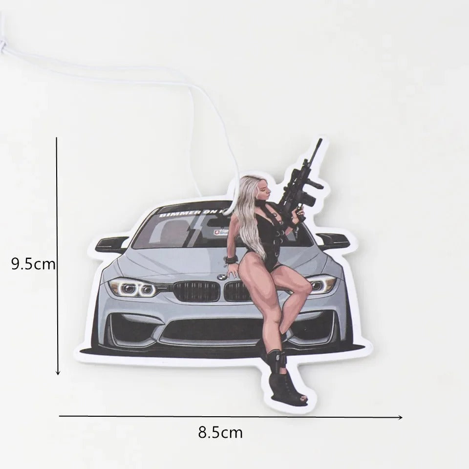 BMW Hanging Air Freshener – Elegance and Freshness for your Car