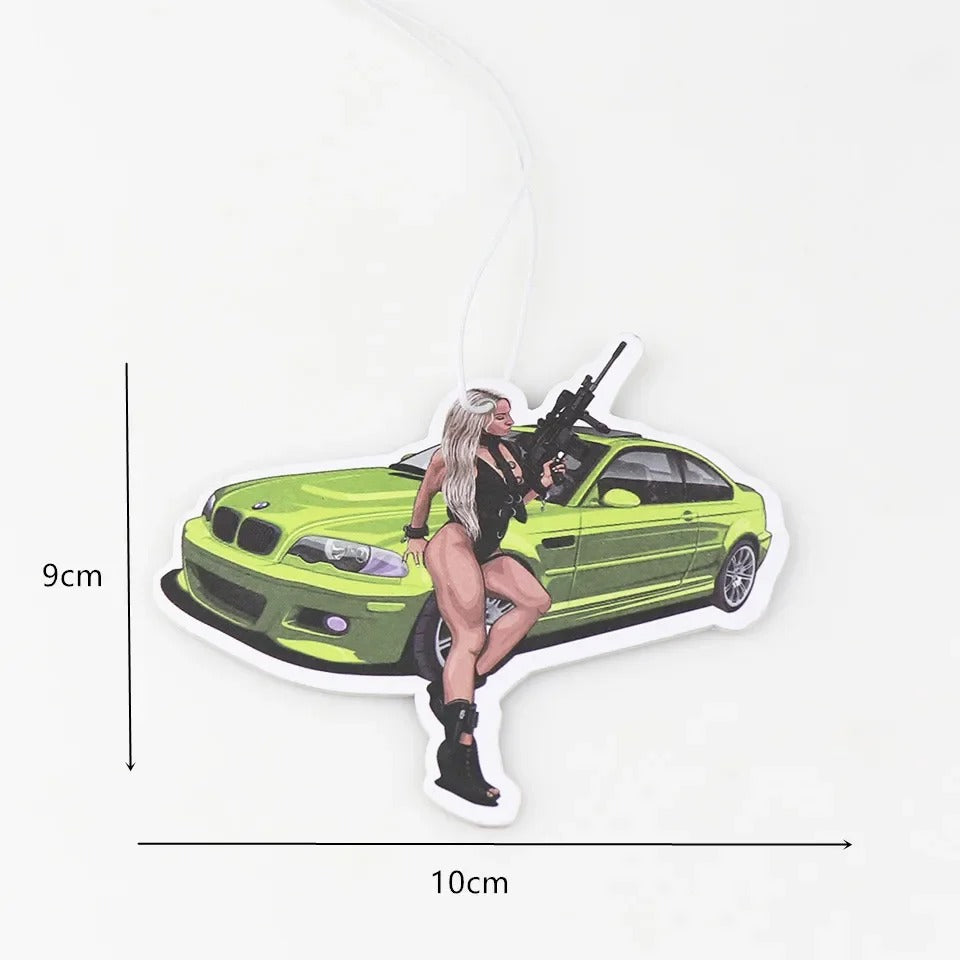 BMW Hanging Air Freshener – Elegance and Freshness for your Car